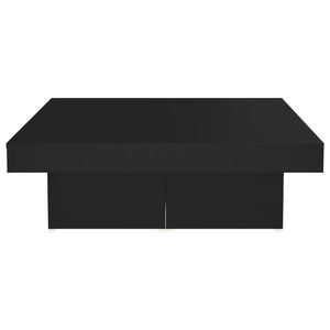 Tavolino da Caffè Moderno Medio in Legno Ingegnerizzato Nero - Product Image 5