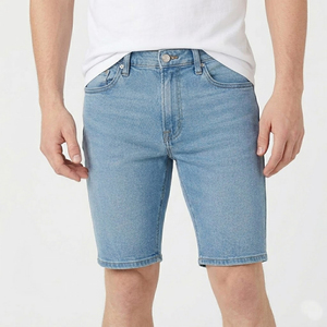 OEM Service Wholesale Custom Made Men's Nonwoven <b>High</b> <b>Waist</b> <b>Jeans</b> <b>Shorts</b> 100% Cotton Solid Casual Quick Dry Eco-Friendly - Product Image 6
