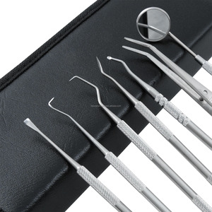 Kit de Nettoyage Dentaire Manuel en Acier Inoxydable – Détartreur et Éliminateur de Plaque – Soin Bucco-dentaire de Luxe avec Poignée Confortable – 5 Pièces - Product Image 2