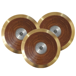 Disco de Atletismo de Madera TSFI para Entrenamiento, Modelo 2253, 2 kg, Peso Personalizado, Equipo Atlético para Adultos - Product Image 3