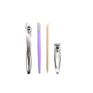 Juego de Manicura y Pedicura de Acero Inoxidable con Logotipo Personalizado al por Mayor, Juego de 12 Herramientas con Estuche de Cuero - Product Image 4