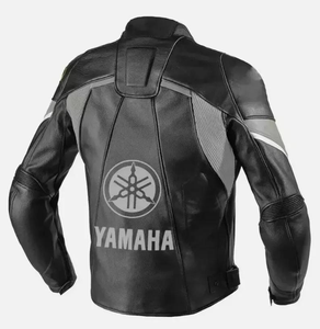 Men’s Ramaha MotoCP Cowhide Leather <b>Racing</b> <b>Jacket</b>/Chaqueta – Premium Speed & Trackwear Gear Made To Measure CE Level 2 - Product Image 2