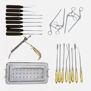 Juego Completo de Instrumentos para Cirugía Facial con Tijeras, Pinzas, Portaagujas y Retractores para Uso Profesional - Product Image 6