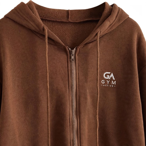 Sudadera Deportiva Informal de Punto Unisex para Hombre GYM Active, con Estampado de Letras, Cordón Ajustable, 340 GSM, 280g, Corte Regular, 100% Algodón, para Invierno - Product Image 3