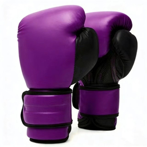 ถุงมือฝึกซ้อมมวย MMA หนัง PU สีขาว พร้อมสายรัดข้อมือ ดีไซน์ระบายอากาศได้ดี ปรับแต่งได้สำหรับผู้ใหญ่ สำหรับศิลปะการต่อสู้ - Product Image 4