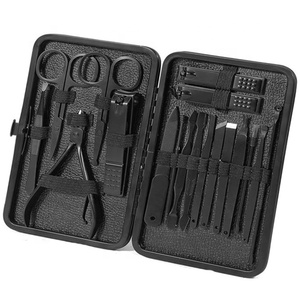 7 in 1 Professional Durable Stainless Steel <b>Pedicure</b> & Manicure Kit with Grooming <b>Tools</b> Luxurious Box for All Ages - Product Image 1