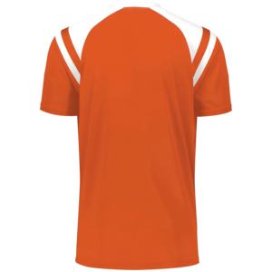 Uniforme de entrenamiento de fútbol personalizado, estampado elegante turquesa, manga corta, cuello redondo transpirable, nombre personalizado, número 100% - Product Image 4
