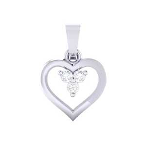 Colgante de Diamante Cultivado en Laboratorio en Plata, Elegante Diseño Floral, Joyería para Mujer, Proveedor de Joyería Personalizada al por Mayor, Comercio Profesional B2B - Product Image 6