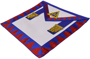 Compre delantal masónico Royal Arch Grand Chapter con bordado de hilo metálico de primera calidad del Reino Unido, delantal de logia personalizado. - Product Image 3