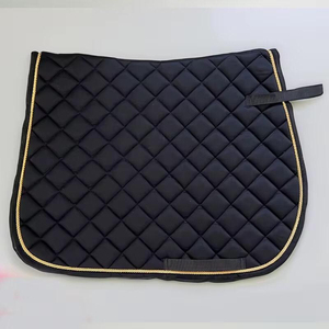 Tapis de selle équestre 2026 Royal Square matelassé en coton écologique confortable style dressage anglais tout usage - Product Image 3