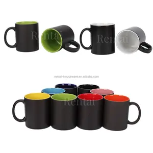 11 Oz High Quality Customized Color Changing Magic Sublimation Mugs Color Changing Magics Sublimation Mugs