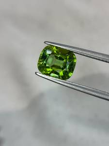 Turmalina Afgana Natural Verde Menta Oliva Corte Cojín 3.61CT Gema Suelta al por Mayor con Juego de Color y Fuego para Joyería Zehra - Product Image 2
