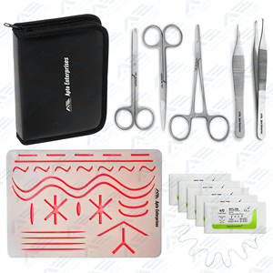 Kit d'exercice de formation de suture chirurgicale pour les étudiants en médecine avec coussinets de suture Kit de pratique de suture chirurgicale pour les étudiants en médecine - Product Image 1