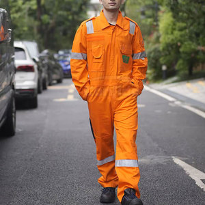 Premium Industrial <b>Welding</b> Suit Strong Fabric Breathable Design Heavy Duty Workshop Factory - Product Image 2