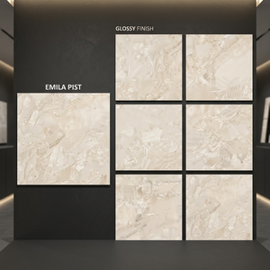 Azulejos de Porcelana Golden Wave de 800x800mm, Totalmente Esmaltados, Pulidos, Antideslizantes, para Pisos Interiores de Hoteles, Diseño MCM - Product Image 6
