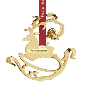 Boules de Noël rondes rouges et blanches de qualité export, style fantaisie, à suspendre, vente chaude, ensemble de 2 à sublimer - Product Image 5