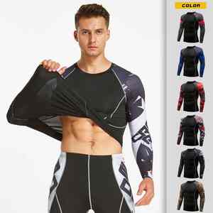 Nouveau design 2025 – Rashguard MMA respirant pour homme, manches longues, avec logo personnalisé - Product Image 5