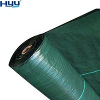 Toile de paillage verte en PP tissée à la machine circulaire pour vergers et serres