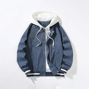 Wholesale Varsity <b>Jacket</b> OEM Wool <b>Leather</b> Varsity <b>Jacket</b> with Custom Logo Varsity <b>Jacket</b> for Brands - Product Image 4