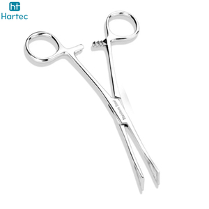 Non Slip Durable 18cm Good Supplier With Best Price Easy To Use Fully Customized Made Stainless Steel Material <b>Piercing</b> <b>Clamps</b> - Product Image 3