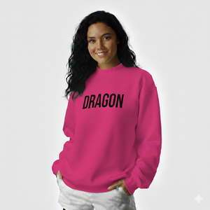 Sweat-shirt pour femme, hiver, coupe ample, col montant, manches longues, couleur unie, en polaire, coupe décontractée, style moderne, broderie sur le devant - Product Image 5