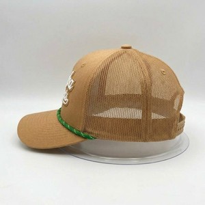 Casquette Trucker en Maille Marron Meyba Sports avec Logo Brodé, Réglable, Unisexe, Style Décontracté Printemps-Été - Product Image 6