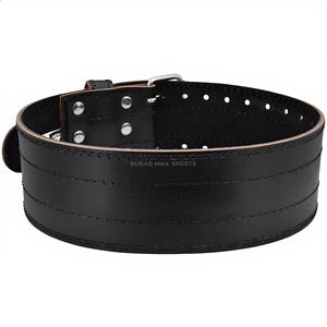 Cinturón de Levantamiento de Pesas para Entrenamiento en Gimnasio, Cinturón de Soporte de Fuerza con Logotipo Personalizado, Tamaño y Color por BURAQ MMA SPORTS - Product Image 1