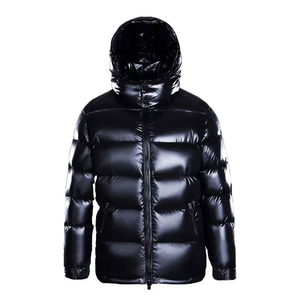 Veste d'hiver pour femmes, veste matelassée légère et chaude, à capuche, imperméable, coupe-vent, vêtements décontractés pour l'extérieur, logo personnalisé OEM - Product Image 1