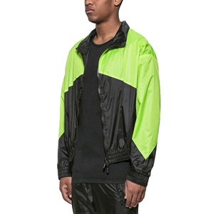 Hot Selling Men Street Wear Windbreaker <b>Jacket</b> High Quality Nylon <b>Lightweight</b> Zipper Over Sized Quick Dry Outdoor <b>Running</b> <b>Jacket</b> - Product Image 4