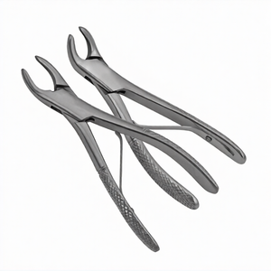 Ensemble de 2 pinces d'extraction manuelles universelles pour pédo # 150 12S # 151 12S Outils d'extraction dentaire pédiatrique en acier inoxydable ergonomiques - Product Image 3