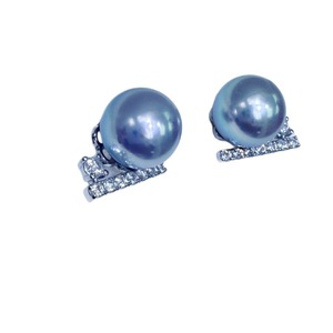 8-9mm Sea Water <b>Pearl</b> <b>Earrings</b> Versatile Classic Luxury Genuine Hemp Pure Silver Light-Parallel Wood 100% Genuine <b>Pearl</b> Jewelry - Product Image 5