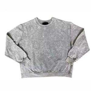 เสื้อสเวตเชิ้ตคอกลมโอเวอร์ไซส์ ยูนิเซ็กซ์ ผ้าฝ้าย 100% ทรงหลวม สไตล์ลำลอง ใส่ได้ทุกโอกาส แขนยาว เหมาะกับฤดูใบไม้ร่วง - Product Image 2