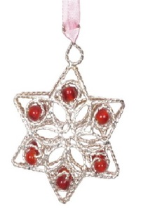 Ornement de Noël suspendu fait main, perlé, très demandé, durable, imperméable, style moderne, taille personnalisée, décoration directe d'usine - Product Image 5