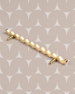 Long Brushed <b>Handle</b> in Vintage Bronze-Colored Pearlescent Brass for Creative <b>Light</b> Luxury Cabinets, Drawers and Wardrobe Doors - Product Image 5