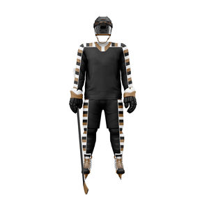 Vêtement de hockey sur glace pour hommes, matière durable, coupe confortable, design unique, 100% polyester, vente chaude - Product Image 4