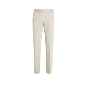 Pantalon décontracté pour homme vert olive à séchage rapide avec taille élastique et poches latérales, léger pour le printemps - Product Image 6