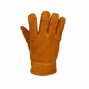 Premium Quality Cowhide Split Leather <b>Driver</b> Work <b>Gloves</b> Industrial Safety Hand Protection Heat Resistant <b>Gloves</b> Custom Logo - Product Image 5