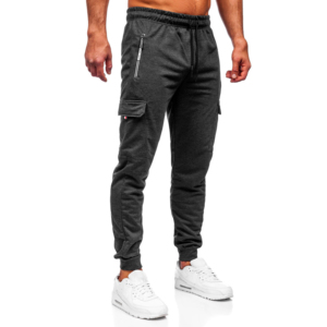 Men's New Factory Custom Cotton Fleece High Street Sweatpants Screen Printed DTG Pattern Elastic <b>Drawstring</b> Closure <b>Trousers</b> - Product Image 3
