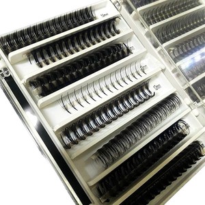 Extensiones de Pestañas al por Mayor, Abanicos Preformados Wispy 5D 7D 9D, Pelo Sintético Hecho a Mano, Longitud 8mm-20mm, Curvatura CC/D/DD/M/L, Marca Privada - Product Image 6
