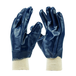 Gants de travail en nitrile durables avec une adhérence fiable, une conception sans silicone qui évacue l'humidité, épaisseur de 10 mil, dotés de matériaux flexibles - Product Image 1