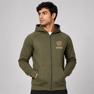 <b>Top</b> Quality <b>Men</b> Zipper Hoodie Stylish Full <b>Zip</b> Jacket For Travel Casual Wear Outdoor Activities And Everyday Comfort - Product Image 4