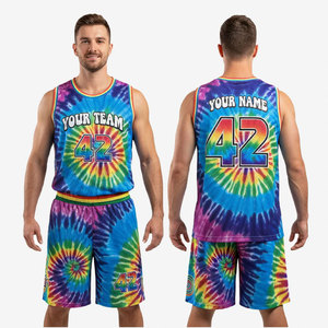 Hot Sale Sublimation Design Basketball Jersey & Shorts Wholesale Sportswear Training <b>Athletic</b> Wear Player Basketball Uniform Set - Product Image 1