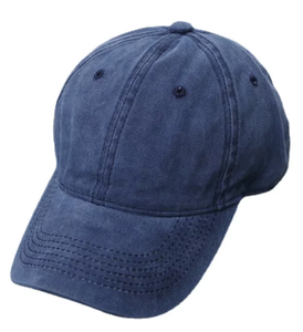 Gorras de Béisbol de Alta Calidad, MOQ Bajo, OEM, 100% Algodón, Cómodas, Estilo Vintage, Color Negro, para Hombre, al por Mayor, con Logotipo de Chenille - Product Image 1