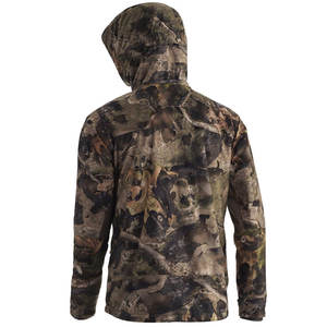 100% Wool <b>Men's</b> Clothing New Style <b>Camo</b> Softshell Outdoor Hunting <b>Jacket</b> With Removable Hood Breathable Hunting <b>Jackets</b> - Product Image 3