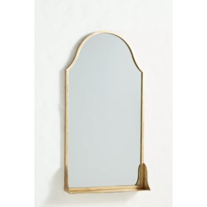 Modern Luxury Wall <b>Mirror</b> with Gold Metal Frame Arched Shape for Home and Hotel Decoration - Product Image 3