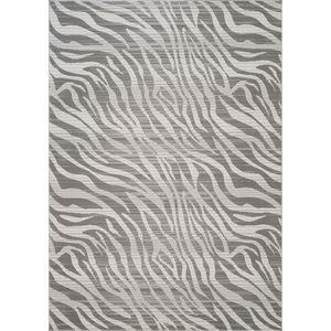 Geometrix GC_DIM1008 Grigio 5 piedi 3 pollici X 7 piedi 3 pollici Set di Tappeti - Product Image 1