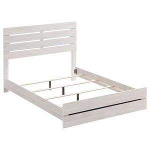 Letto a pannelli in legno Geary Coastal White Eastern King - Product Image 2