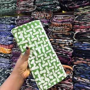 Authentic South Africa African Wax Print 100% Cotton Fabric for Women and Men Fashion Clothing - Product Image 4