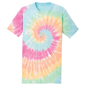Camisetas de Alta Calidad para Mujer, Tie Dye, Cuello Redondo, Manga Corta, 100% Algodón, Personaliza con Tu Propio Logotipo, Ropa de Verano para Mujer - Product Image 5
