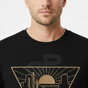 Camiseta estilo western para hombre, cómoda, de algodón, para ropa de calle de verano y atuendos diarios, camisetas western para hombre - Product Image 6